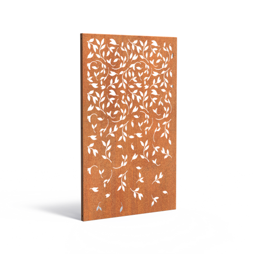 Skärmvägg natur - Corten - 1100.00 x 50.00 x 1800.00