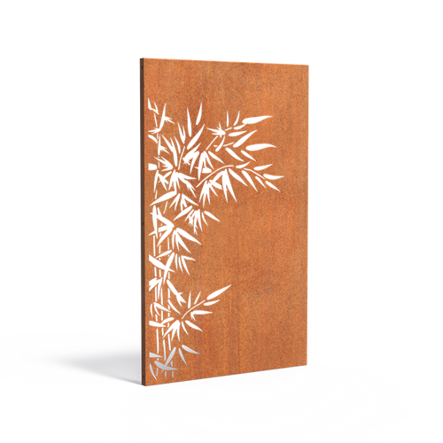 Skärmvägg natur - Corten - 1100.00 x 50.00 x 1800.00