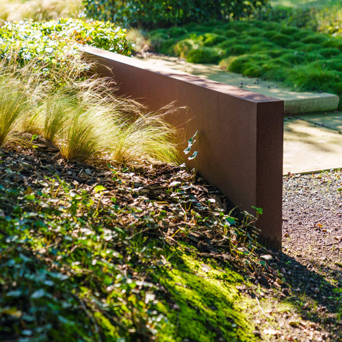 Vägg - Corten - 3000.00 x 150.00 x 600.00