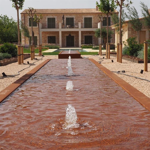 Vattenbord - Corten - 6000.00 x 1000.00 x 400.00