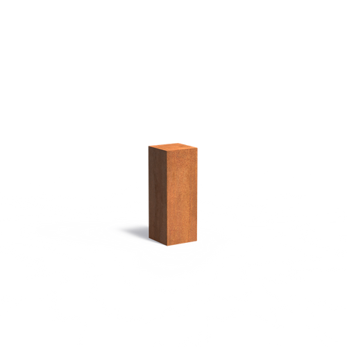 Piedestal - Corten - 300.00 x 300.00 x 800.00