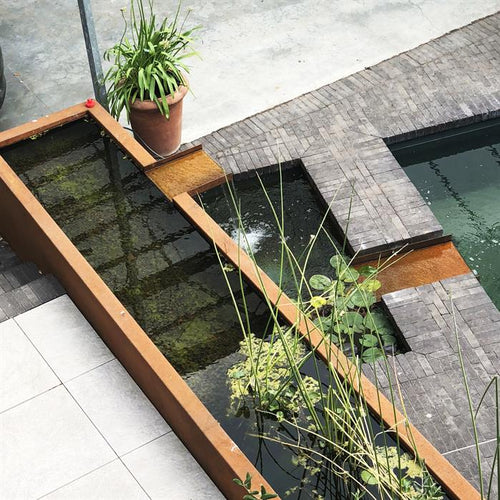 Damm - Corten - 5000.00 x 1000.00 x 400.00