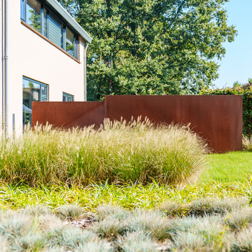 Vägg - Corten - 3000.00 x 150.00 x 600.00