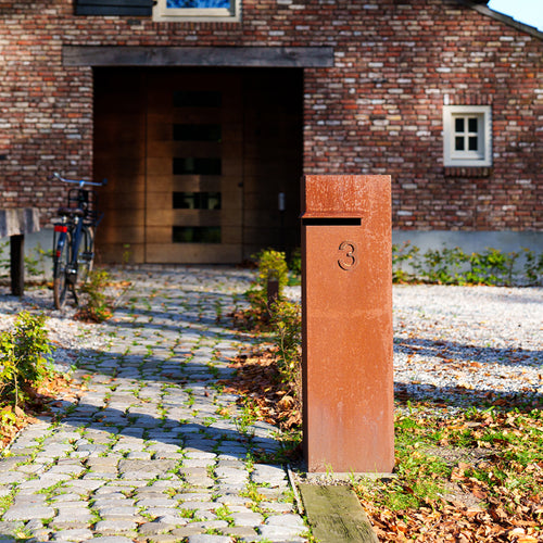 Ivar - Corten - 350.00 x 350.00 x 1200.00