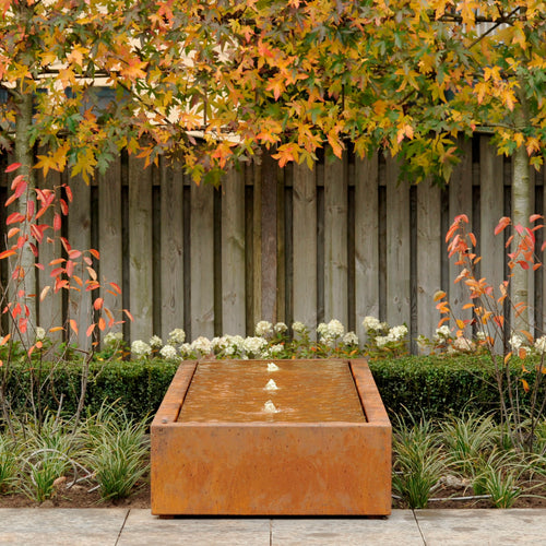 Vattenbord - Corten - 600.00 x 600.00 x 400.00