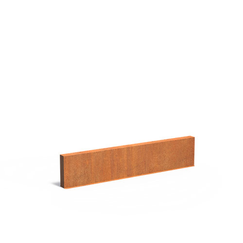 Vägg - Corten - 3000.00 x 150.00 x 600.00