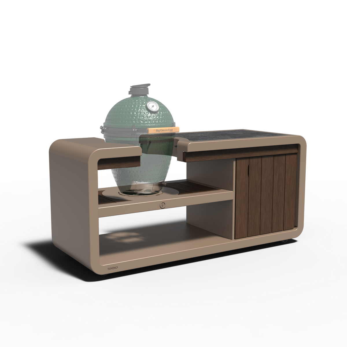 Kamadostation - Aluminium - 2000.00 x 752.00 x 928.00