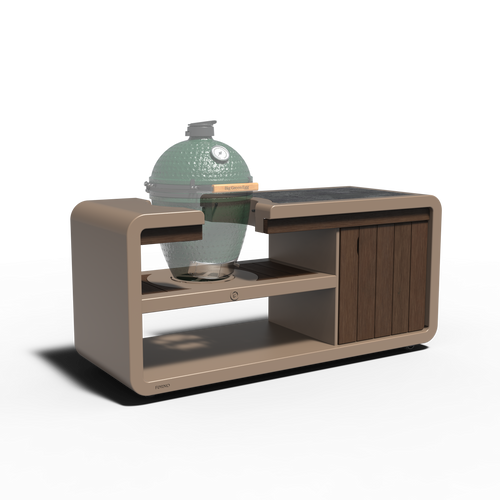 Kamadostation - Aluminium - 2000.00 x 752.00 x 928.00