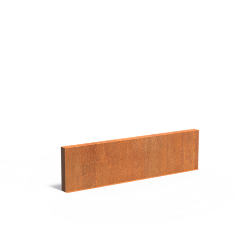 Vägg - Corten - 3000.00 x 150.00 x 800.00