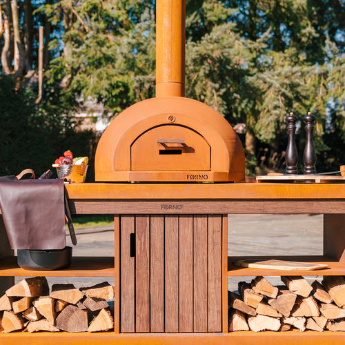 Dome - Corten - 800.00 x 750.00 x 1680.00