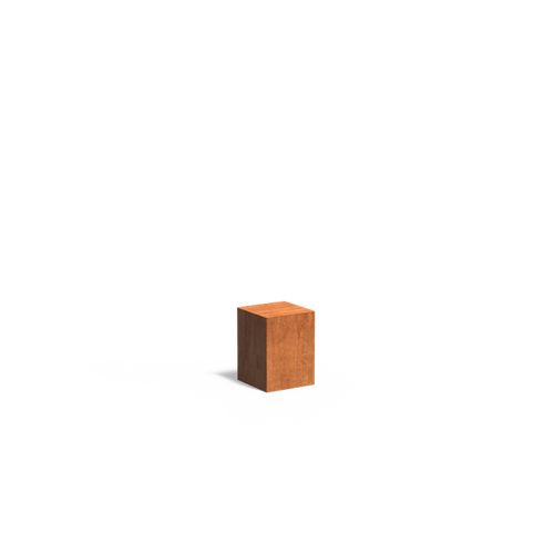 Piedestal - Corten - 300.00 x 300.00 x 400.00