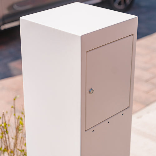Nox - Aluminium - 350.00 x 350.00 x 1200.00