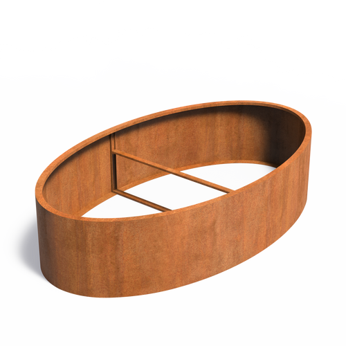 Ellipse - Corten - 2800.00 x 1600.00 x 600.00