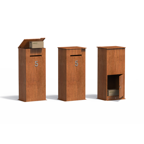Case - Corten - 514.00 x 453.00 x 1200.00