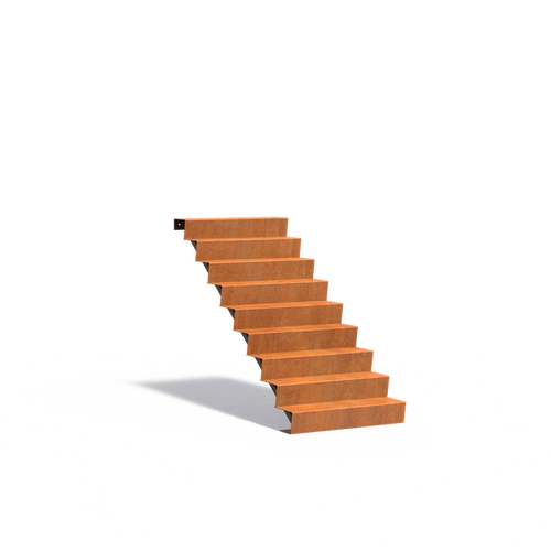 Trappa - Corten - 1000.00 x 2160.00 x 1530.00