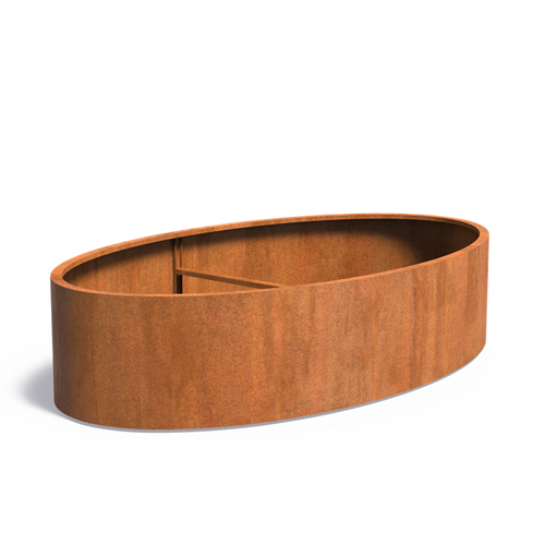 Ellipse - Corten - 2800.00 x 1600.00 x 600.00