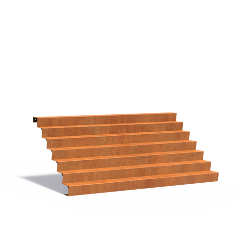 Trappa - Corten - 3000.00 x 1680.00 x 1190.00