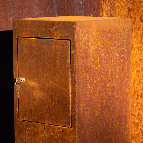 Nox - Corten - 350.00 x 350.00 x 1200.00