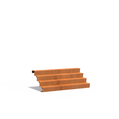 Trappa - Corten - 2000.00 x 960.00 x 680.00