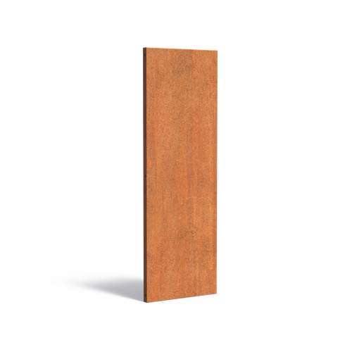Skärmvägg - Corten - 600.00 x 50.00 x 1800.00