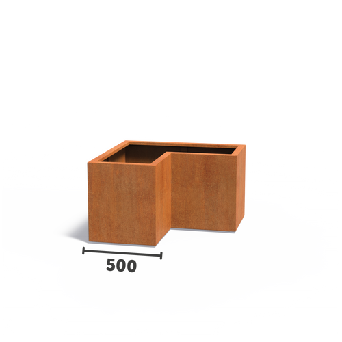 Carrez - Corten - 1000.00 x 1000.00 x 600.00