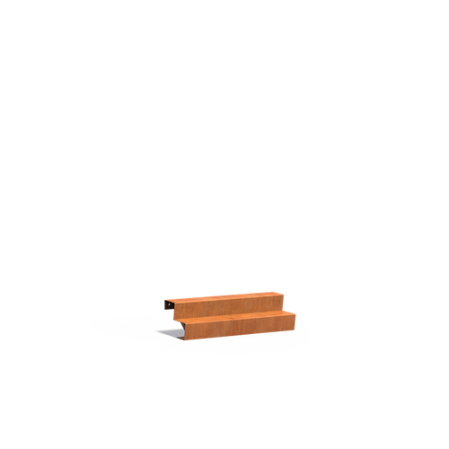 Trappa - Corten - 1250.00 x 480.00 x 340.00