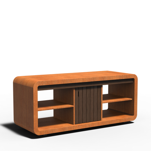 Dome - Corten - 1990.00 x 835.00 x 750.00