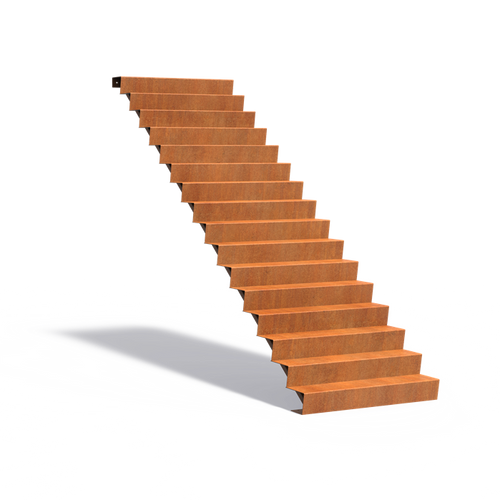 Trappa - Corten - 1250.00 x 3840.00 x 2720.00