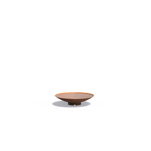 Vattenskål - Corten - 0.00 x 600.00 x 140.00