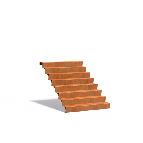 Trappa - Corten - 1500.00 x 1920.00 x 1360.00