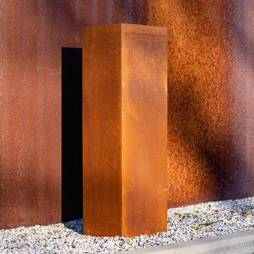 Nox - Corten - 350.00 x 350.00 x 1200.00