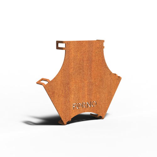 Hex koppling - Corten - 0.00 x 170.00 x 25.00