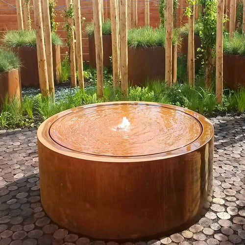 Vattenbord - Corten - 0.00 x 800.00 x 400.00