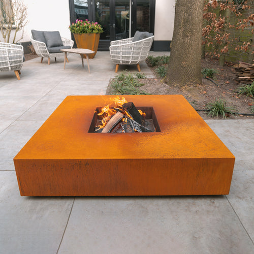Quad - Corten - 1200.00 x 1200.00 x 280.00