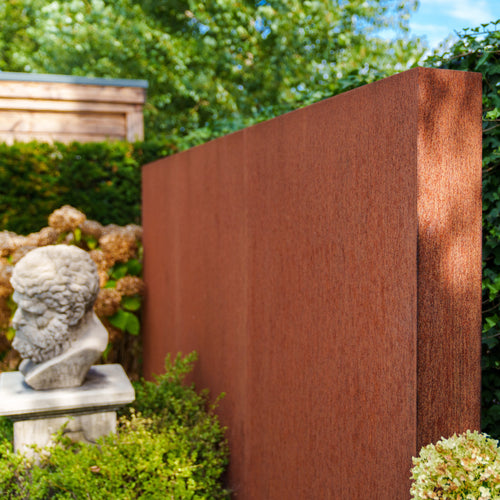 Vägg - Corten - 3000.00 x 150.00 x 600.00