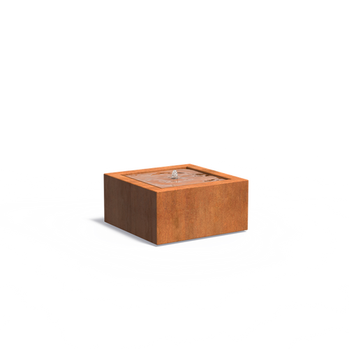 Vattenbord - Corten - 800.00 x 800.00 x 400.00