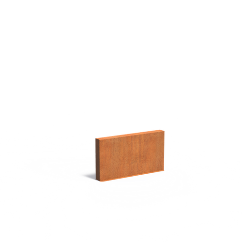 Vägg - Corten - 1500.00 x 150.00 x 800.00