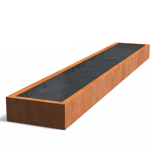 Damm - Corten - 6000.00 x 1000.00 x 400.00