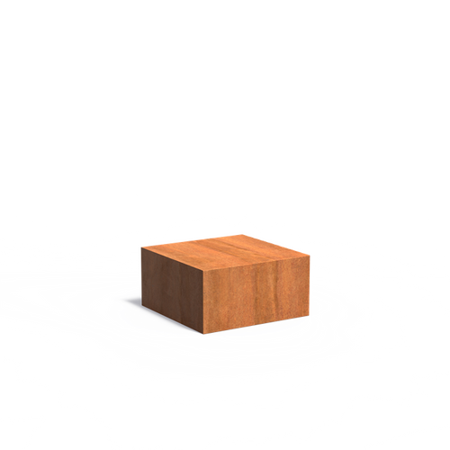 Piedestal - Corten - 800.00 x 800.00 x 400.00