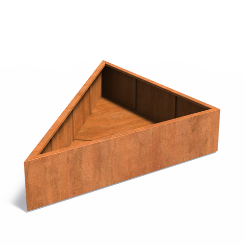 Triangle - Corten - 1800.00 x 1800.00 x 400.00