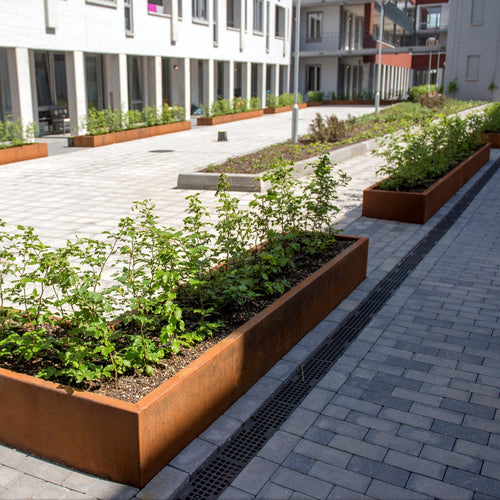 Carrez - Corten - 1400.00 x 1400.00 x 600.00