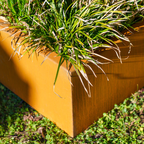 Triangle - Corten - 1800.00 x 1800.00 x 400.00