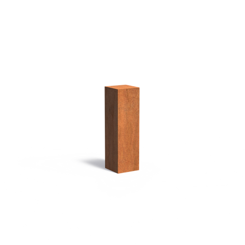 Piedestal - Corten - 300.00 x 300.00 x 1000.00