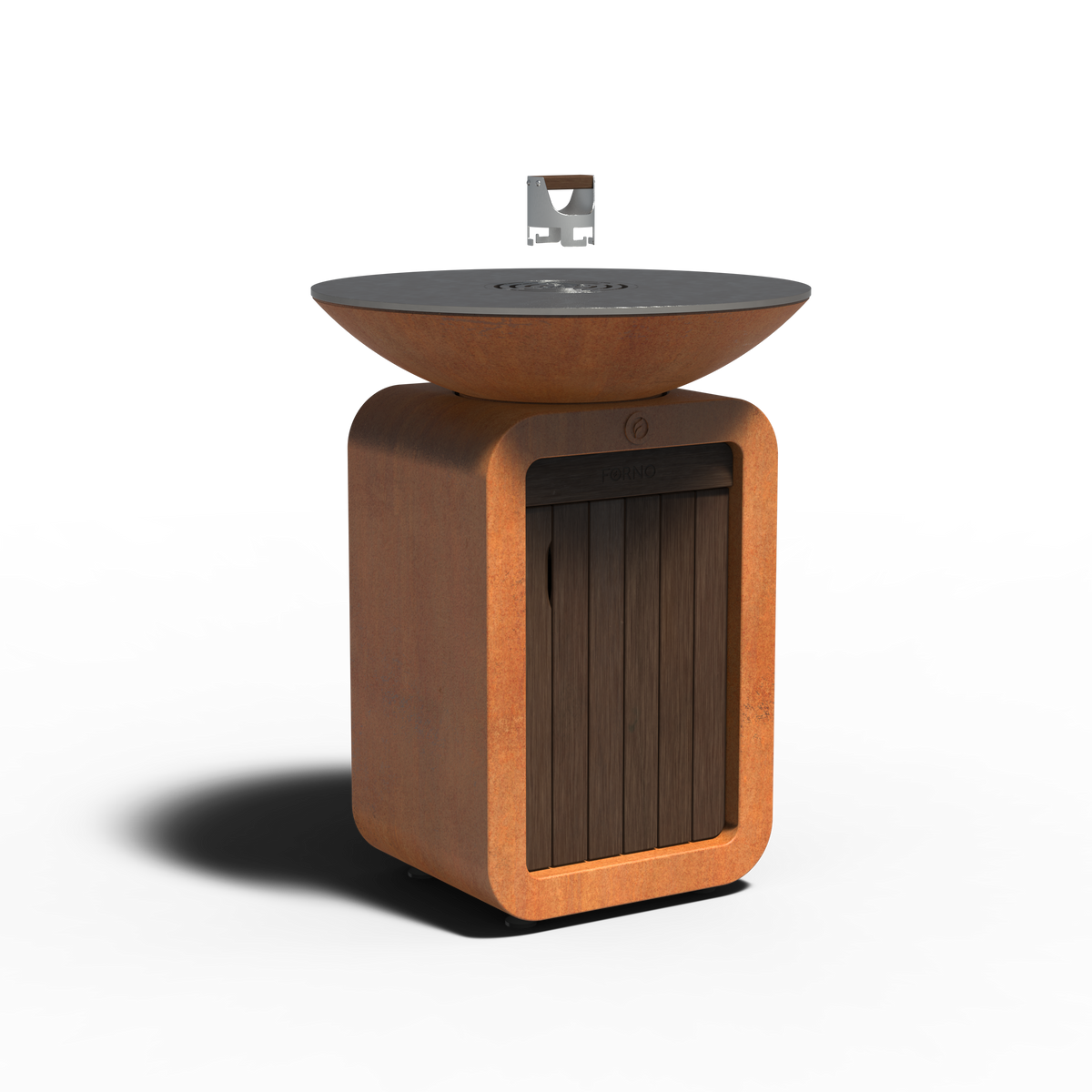 Seare Halo Piezo - Corten - 0.00 x 805.00 x 1000.00