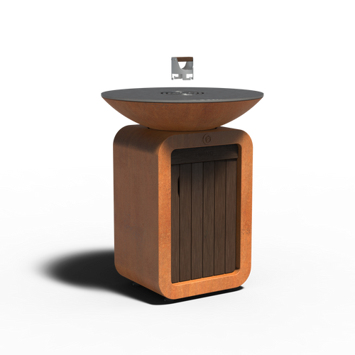 Seare Halo Piezo - Corten - 0.00 x 805.00 x 1000.00